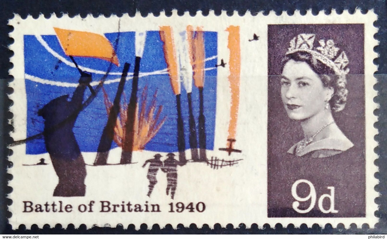 GRANDE-BRETAGNE                      N° 413                      OBLITERE - Used Stamps