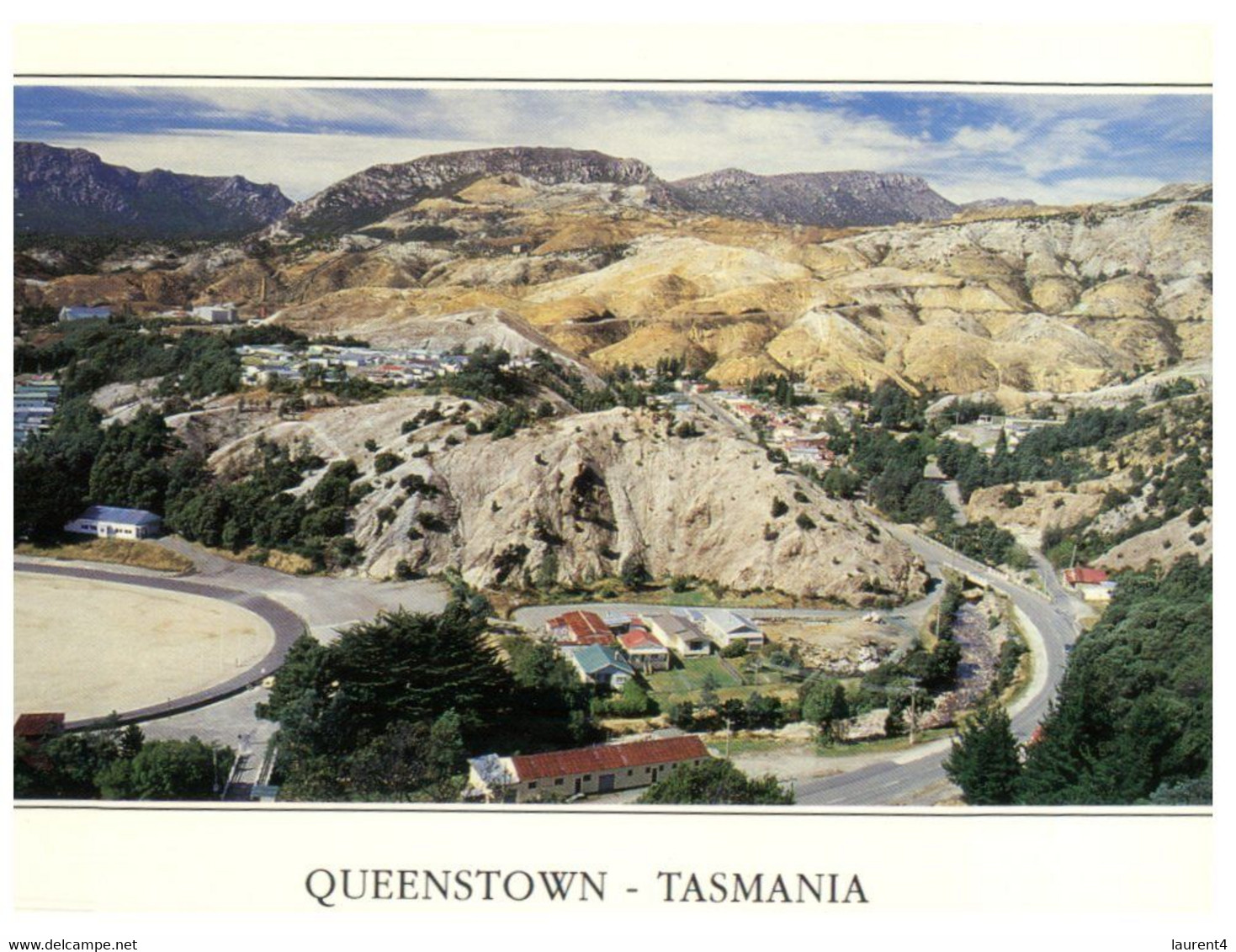 (T 11) Australia - TAS - Queenstown (with Gravel Stadium) TP1054 - Wilderness