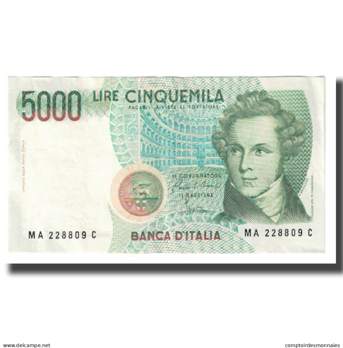 Billet, Italie, 5000 Lire, 1985, 1985-01-04, KM:111c, NEUF - 5000 Lire