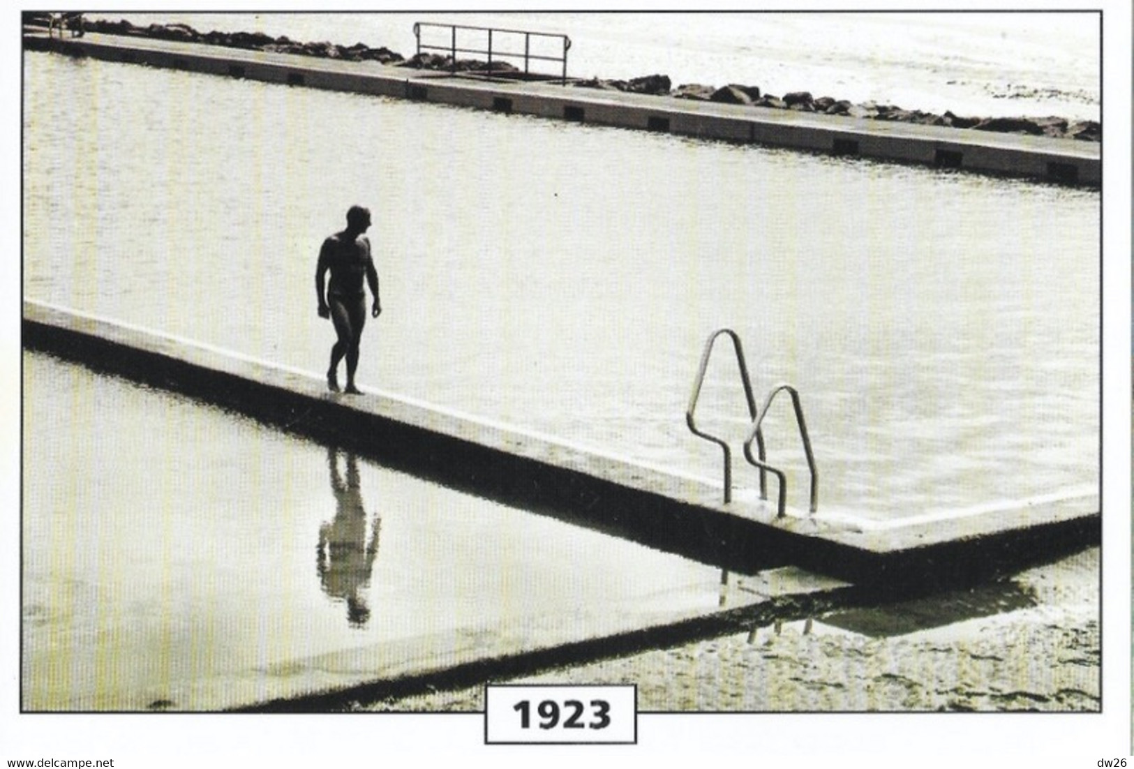 Sports - Natation, Johnny Weissmuller, Recordman Du Monde 100, 200, 400 Mètres 1923 - CPM Création T. Rausch - Zwemmen