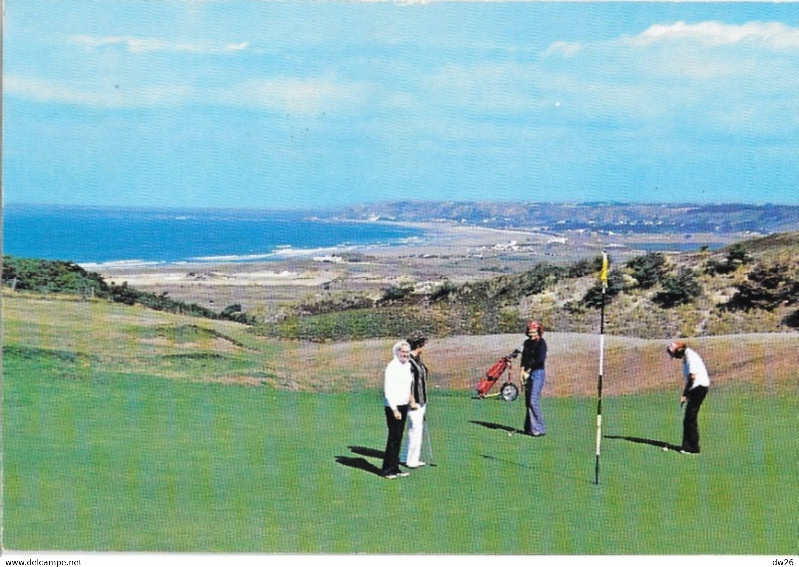 Sports - La Moye Golf Club St Brelade, Jersey - Putt Sur Le Green - Golf