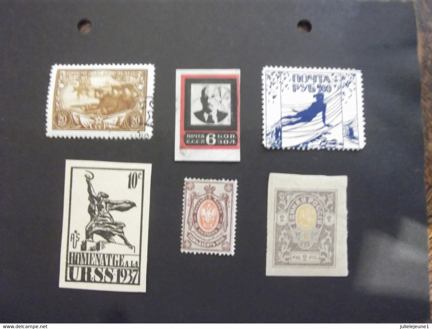 Petit Lot De 6 Timbres Russie   ** - Usados