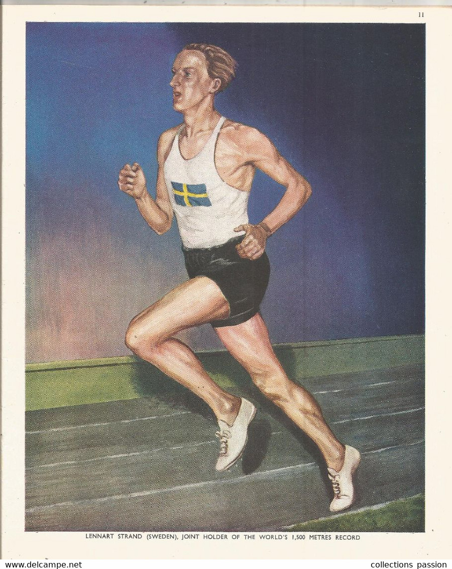 Official Magazine Of The British Olympic Association , WORLD SPORTS , 1948 , 10 Scans ,frais Fr 3.65 E - 1900-1949