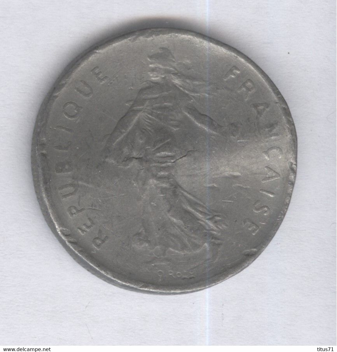 Fausse 5 Francs France 1971 - Moulée - Exonumia - Variétés Et Curiosités
