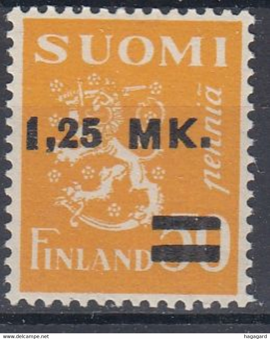 +M723. Finland 1931. Provisorie 1.25 M/ 50 P. Michel 171. MNH(**) - Ongebruikt