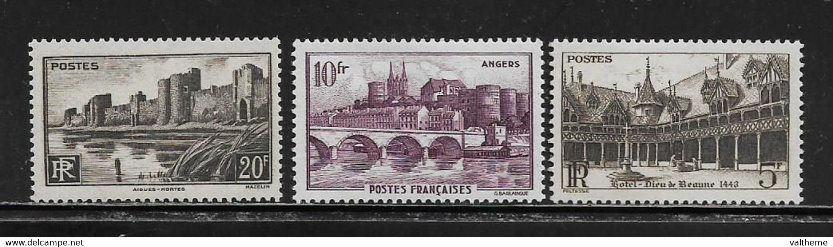 FRANCE  ( FR4 - 52 )  1941  N° YVERT ET TELLIER  N°  499/501   N** - Ongebruikt