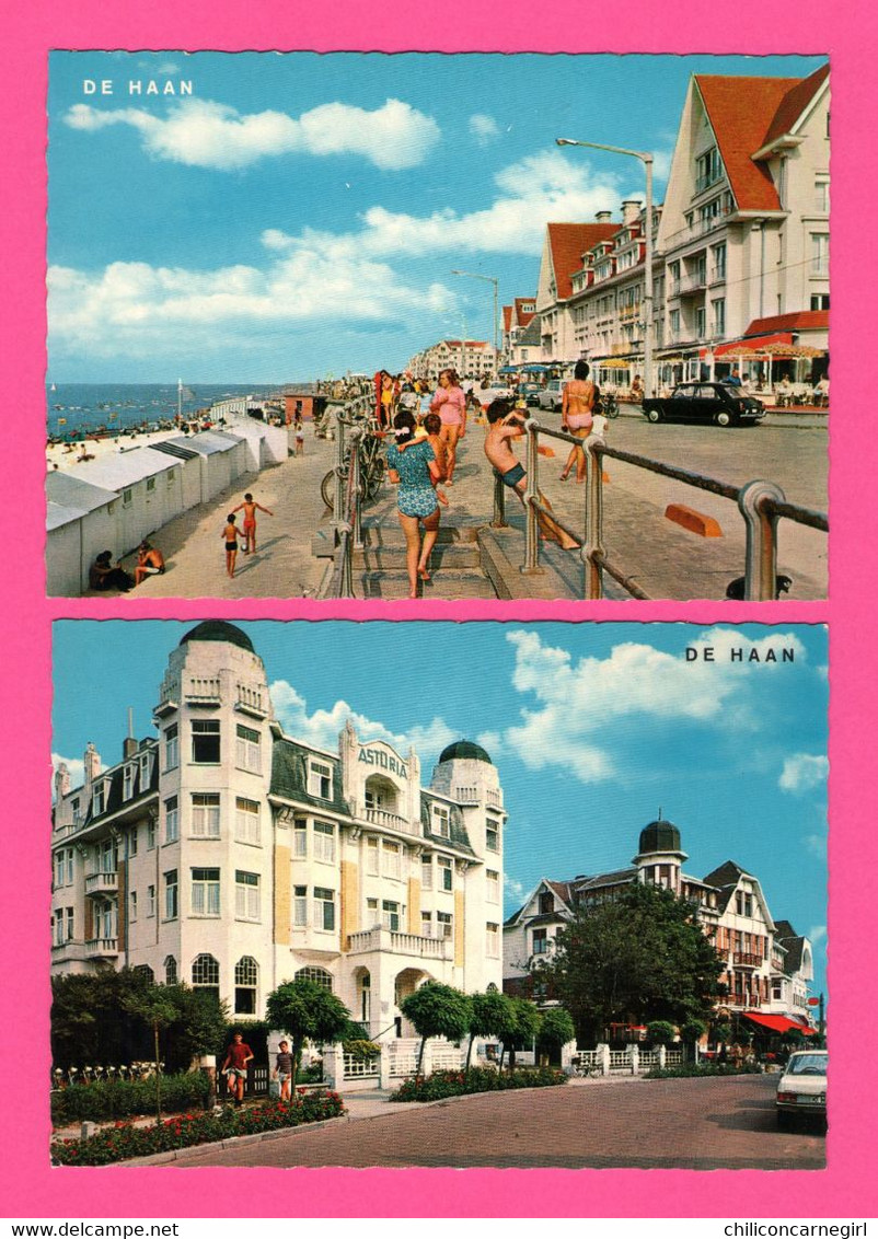 Lot De 12 Cp De DE HAAN - COQ Sur MER - Plage - Vue Aérienne - Avenue - Place Royale - Multivues - VAN MIEGHEM - 5 - 99 Cartes