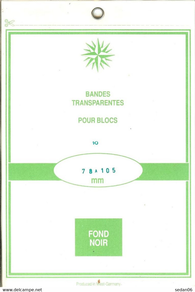 RDV - Blocs 78x105 Fond Noir - Taschine