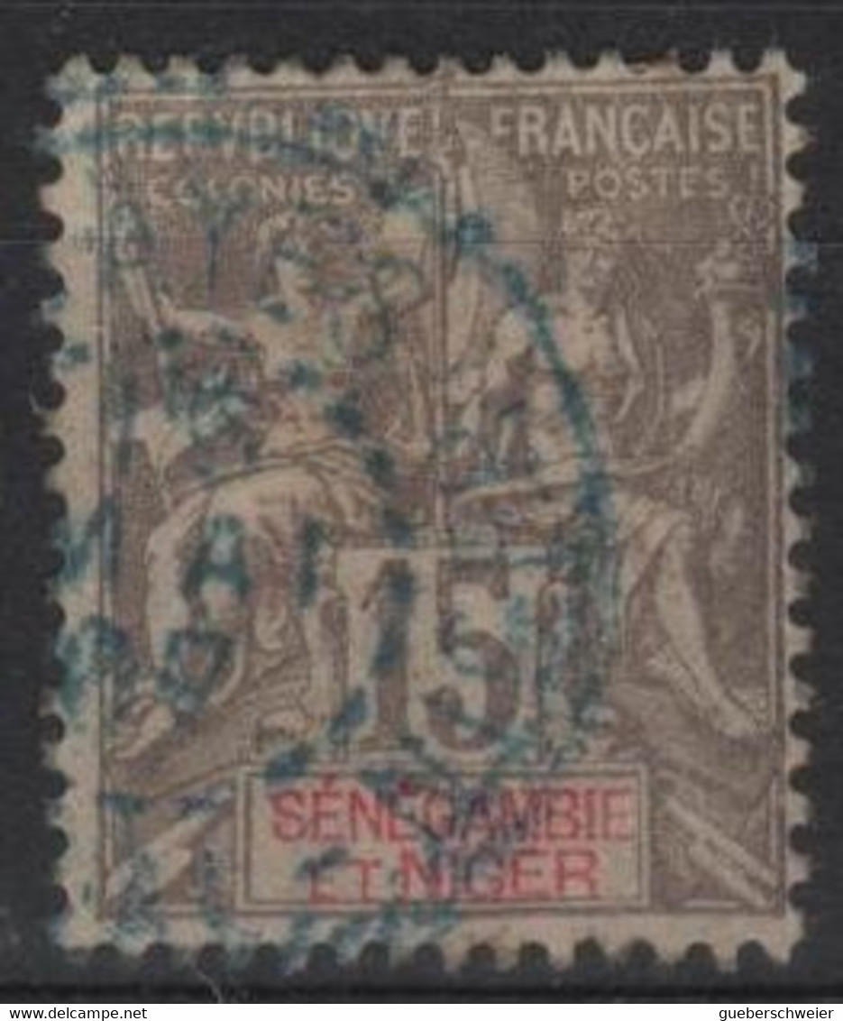 SENG 1 - SENEGAMBIE ET NIGER N° 6 Obl. - Usados