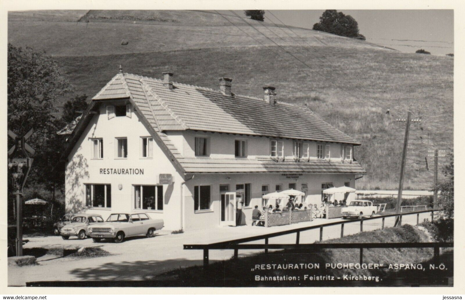 AK - NÖ - Aspang - Restauration Puchegger B. D Bahnstation Feistritz - Kirchberg - Wechsel