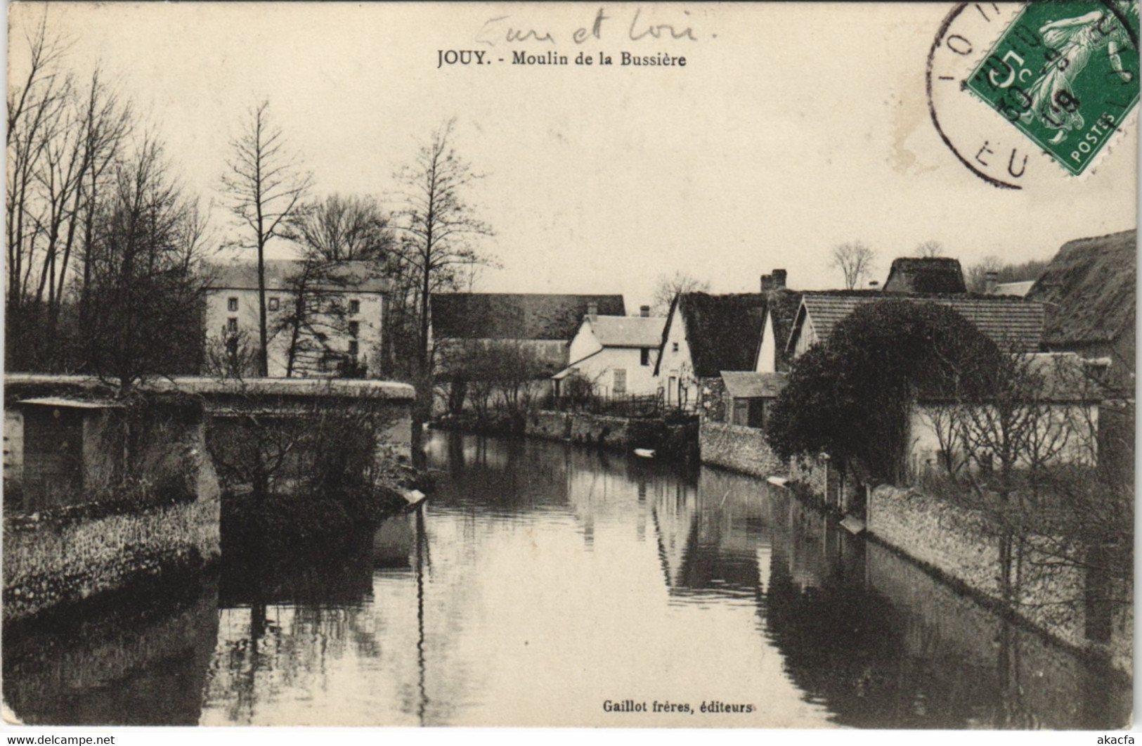 CPA JOUY-Moulin De La Bussiere (128834) - Jouy