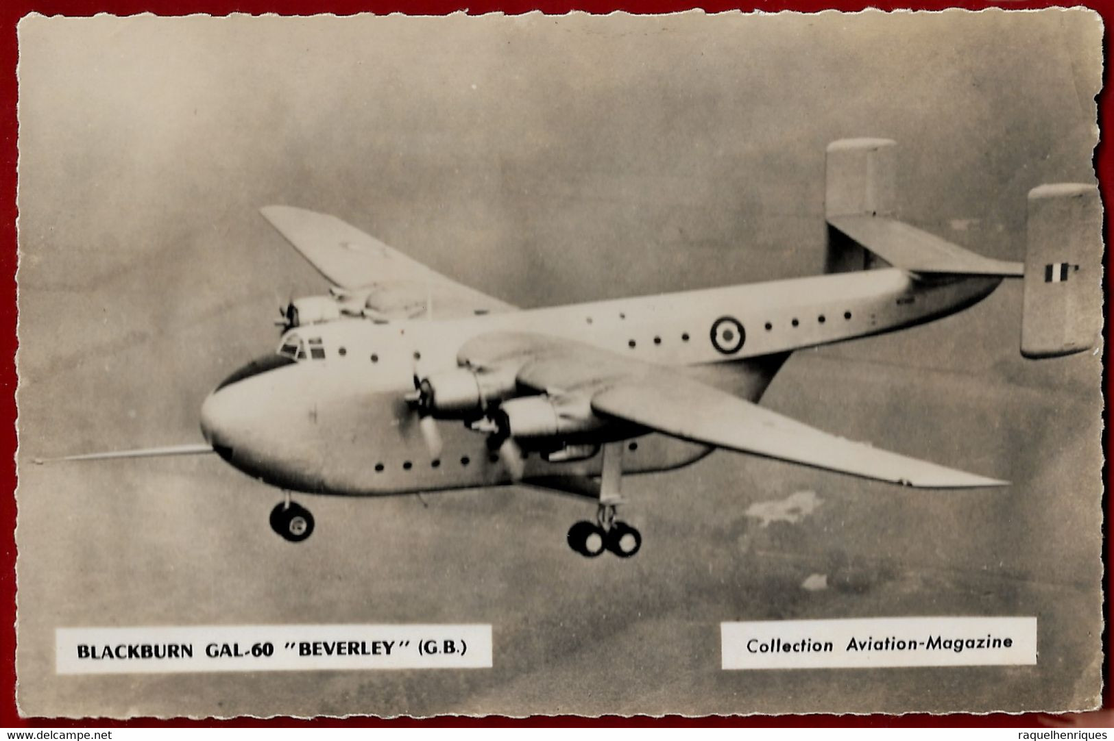 CP Aviation - Collection Aviation-Magazine BLACKBURN GAL.60 BEVERLEY GB (IT#243) - ....-1914: Précurseurs