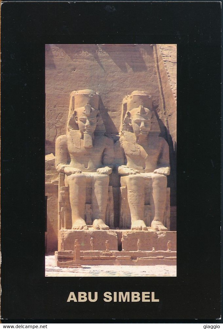 °°° GF1157 - EGYPT - ABU SIMBEL - 2004 With Stamps °°° - Tempels Van Aboe Simbel