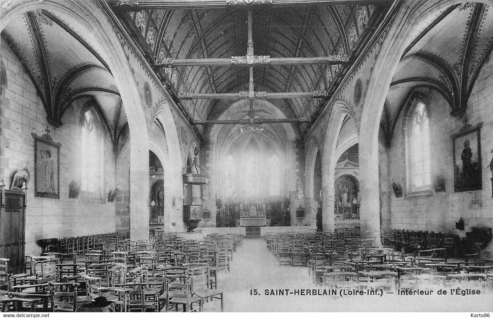 St Herblain * Intérieur De L'église - Saint Herblain