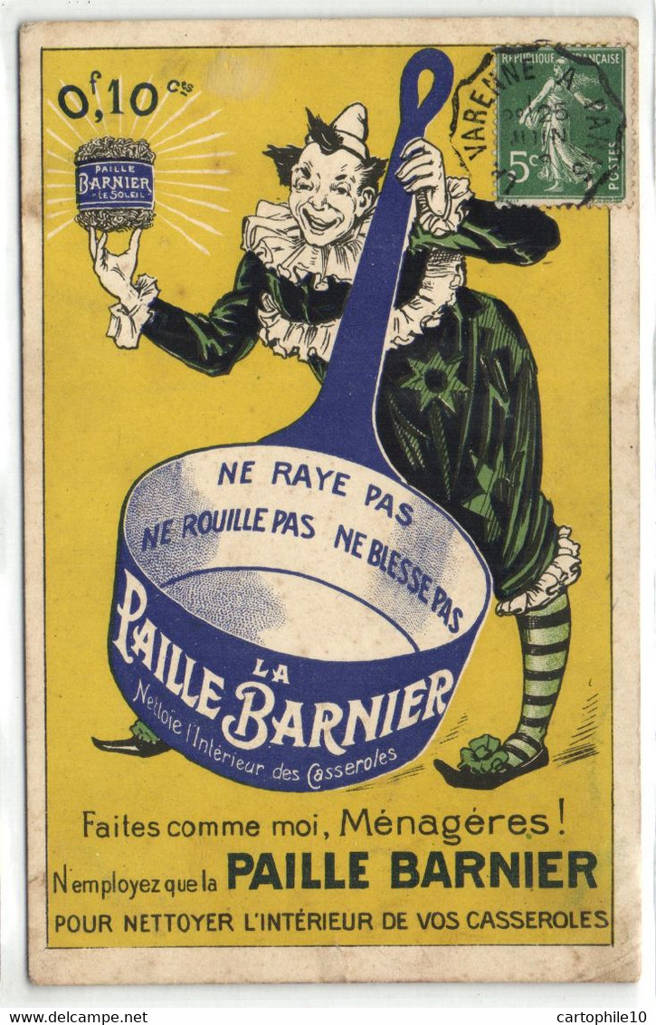 FAITES COMME MOI MENAGERES   PAILLE  BARNIER - Advertising