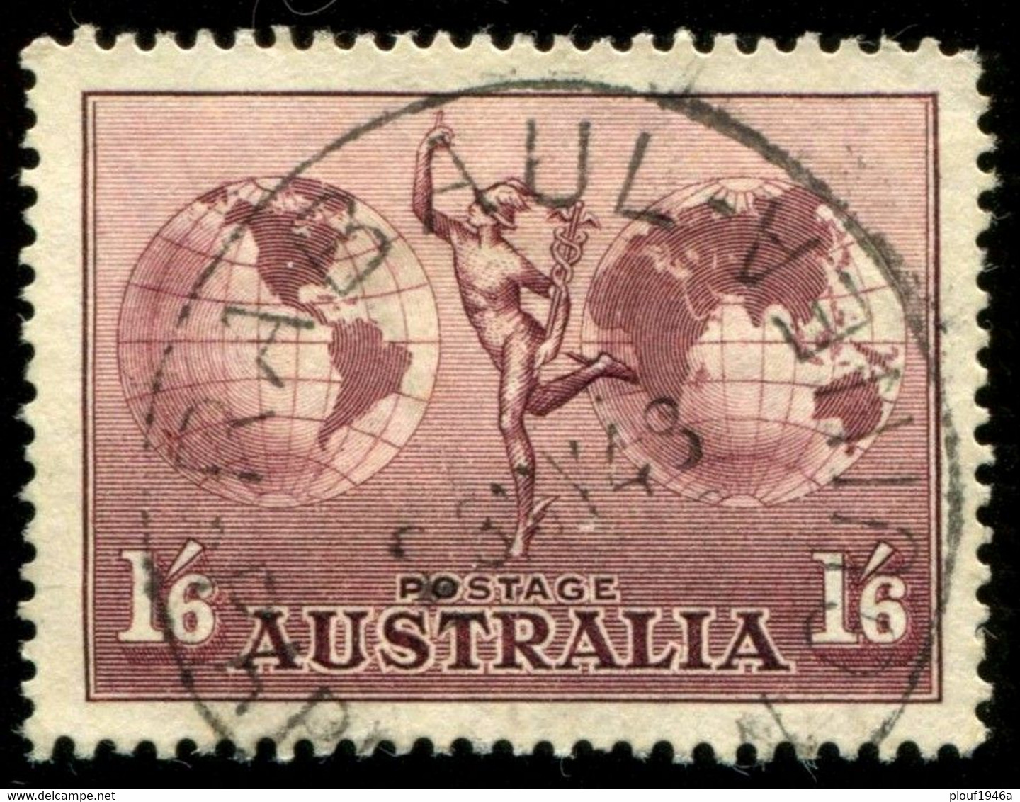 Pays :  46 (Australie : Confédération)      Yvert Et Tellier N° :Aé  6 (o) - Used Stamps