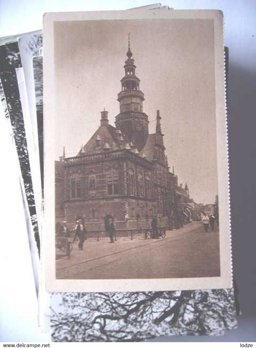 Nederland Holland Pays Bas Bolsward Met Stadhuis Oud - Bolsward