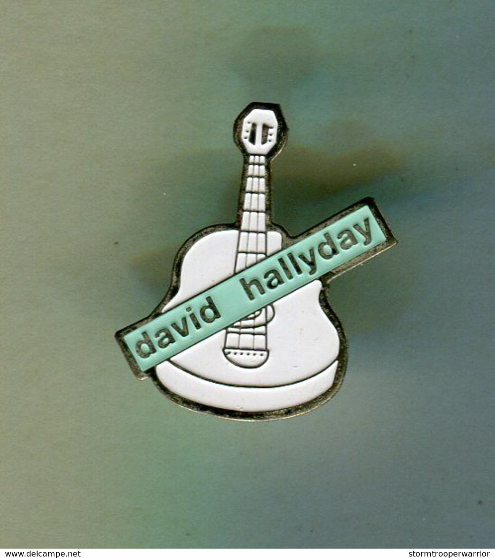 Pin's - Musique Guitare David Hallyday - Music