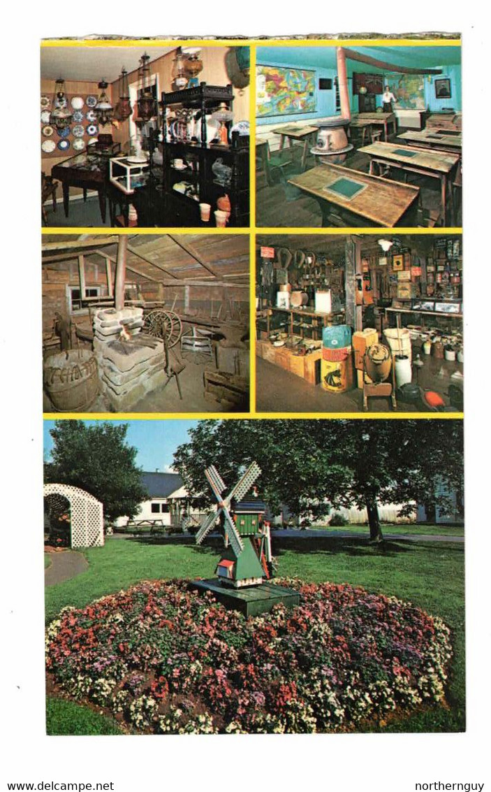 2 Different, YORK, Prince Edward Island, Canada, Jewell's Country Garden, Old Chrome Postcards - Otros & Sin Clasificación