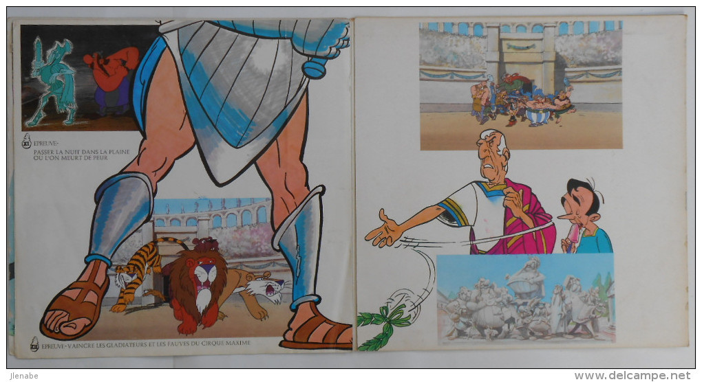 Vinyle " Les 12 Travaux D' Asterix "  33 Tours 33 Cm 1976 - Dischi & CD