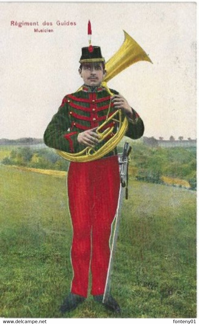 Armée Belge  - Régiment Des Guides - Musicien - Uniformen