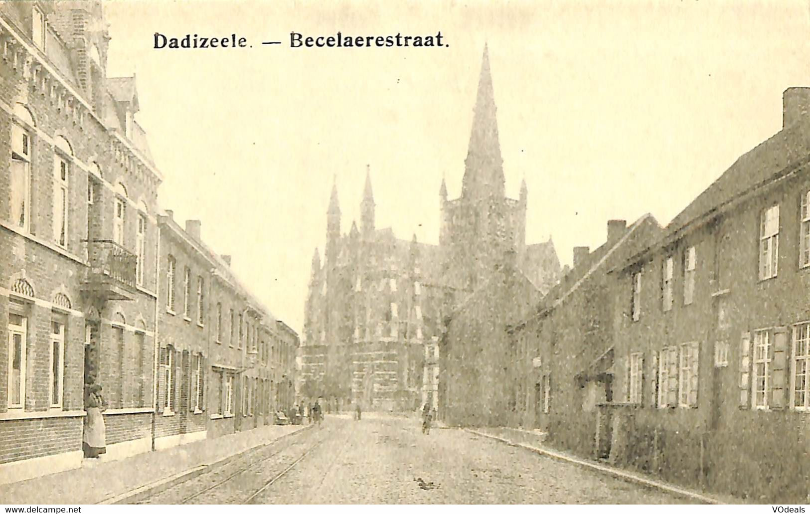 032 647 - CPA - Belgique - Dadizeele - Becelaerestraat - Moorslede