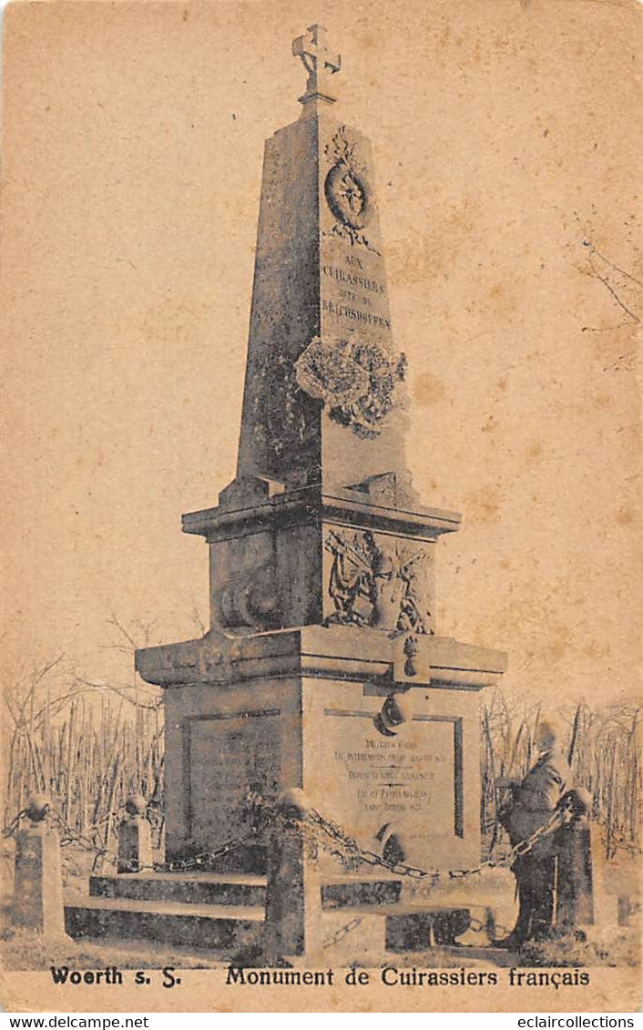 Thème: Monuments Aux Morts  Ou Lanterne Des Morts Ou Combattants 1870  :    Woerth   68       Voir Scan) - Monumenten