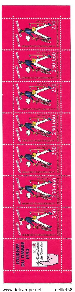 BC 2794 - Bande De 7 Timbres - Journée Du Timbre - La Distribution Du Courrier - NEUF - Neufs