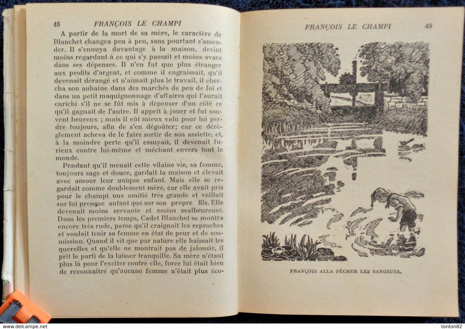 George Sand - François Le Champi - Hachette - Bibliothèque de la Jeunesse - ( 1951 ) .