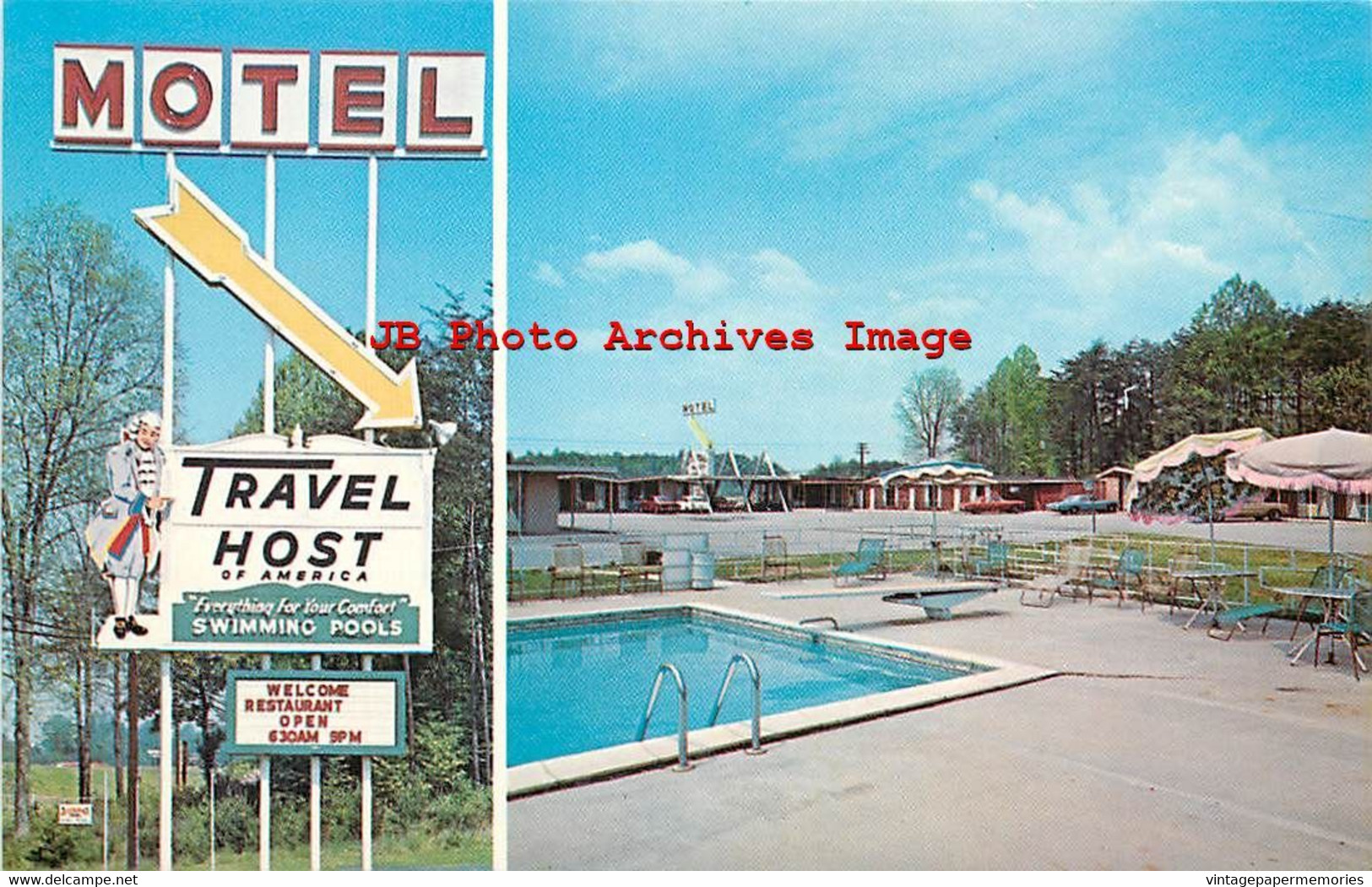 307541-North Carolina, Winston-Salem, Travel Host Of America, Swimming Pool, Dexter Press No 39070-C - Winston Salem