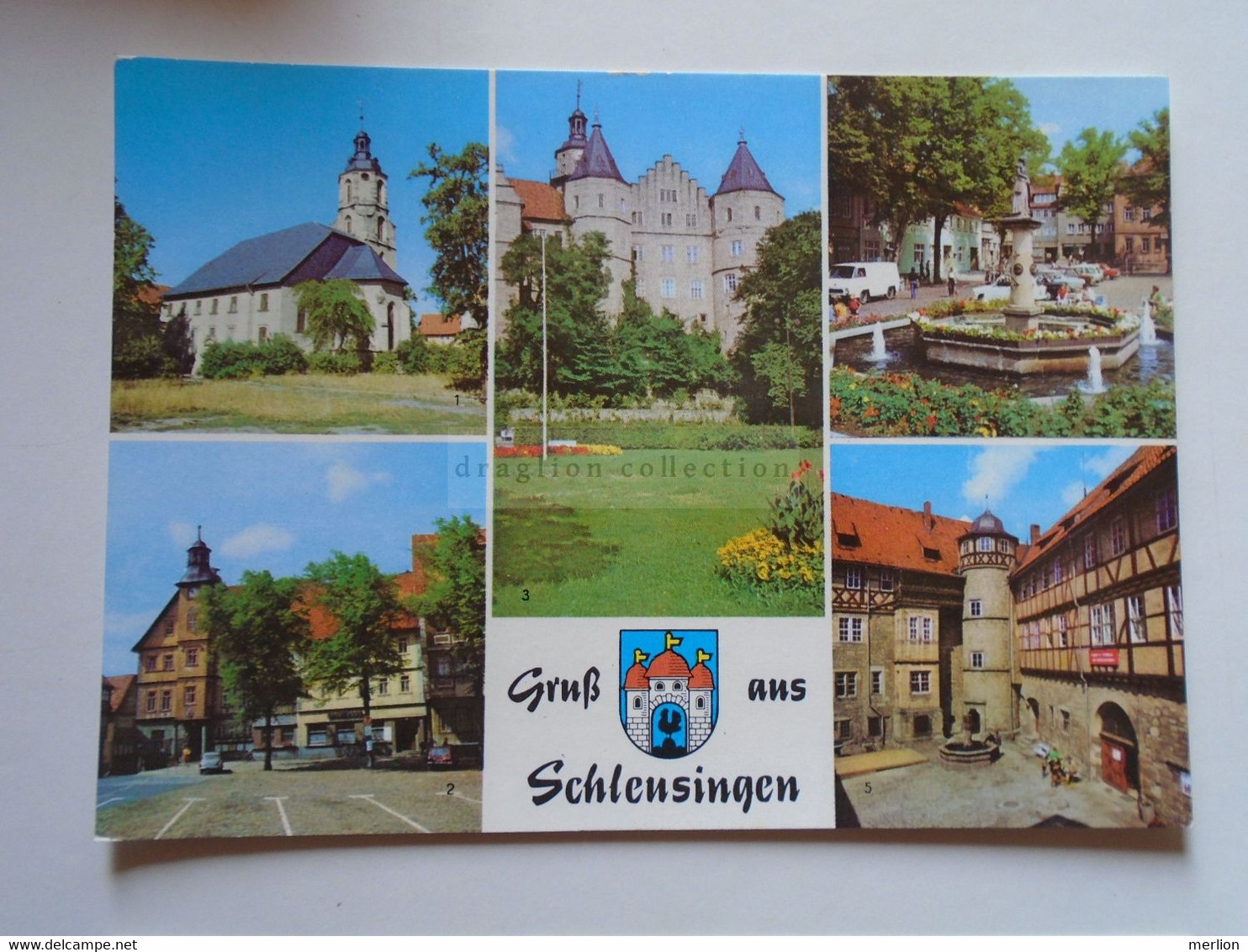 D174948 Schleusingen  Lot Of 2 Postcards - Schleusingen