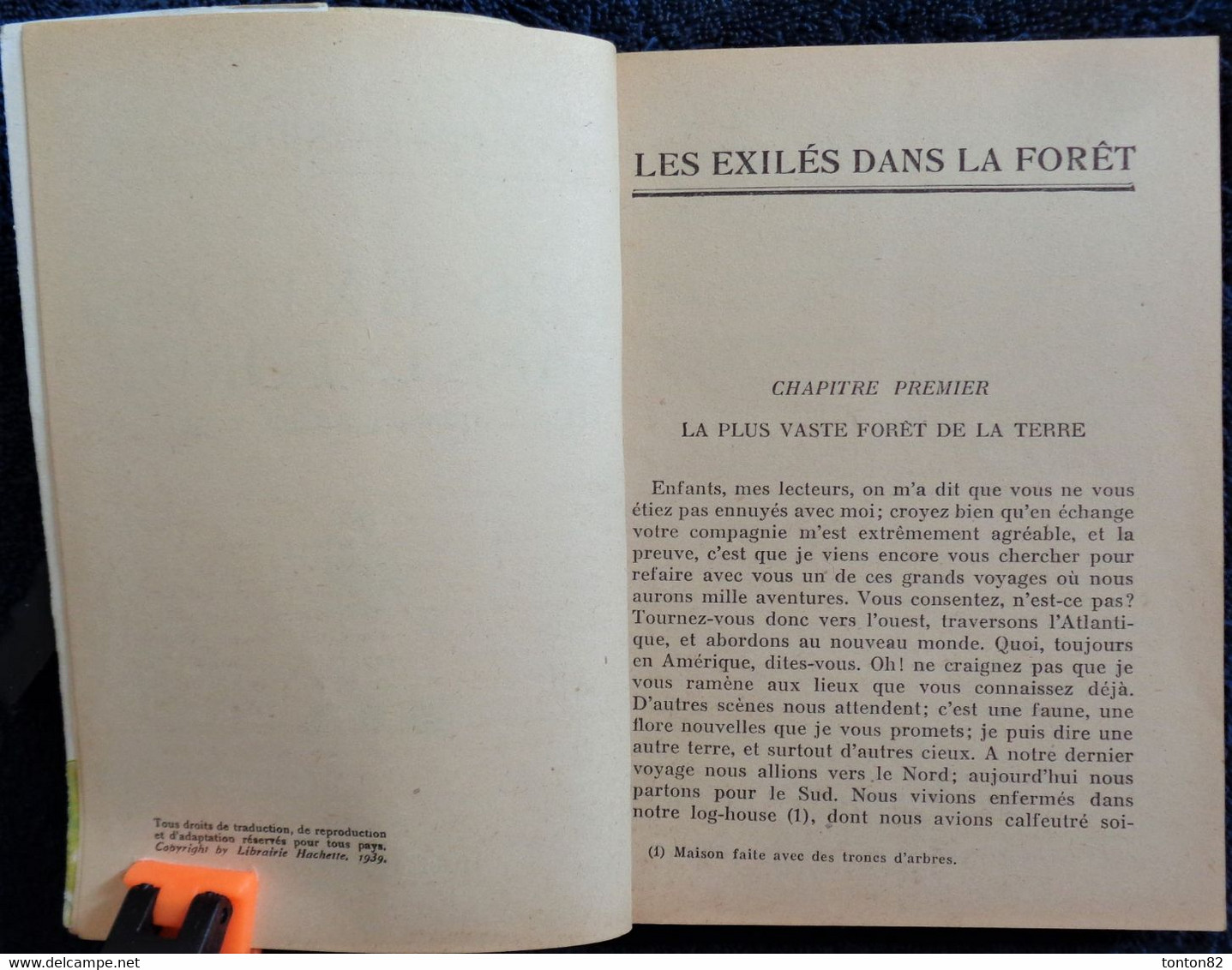 Mayne Reid - Les Exilés Dans La Forêt - Hachette - Bibliothèque De La Jeunesse - ( 1948 ) - TBE . - Bibliothèque De La Jeunesse