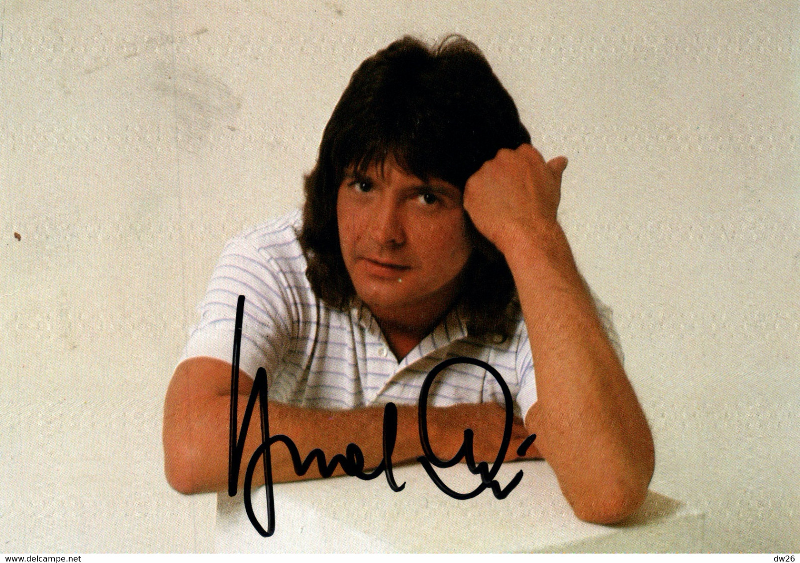 Photo Dédicacée De Bernd Clüver, Schlager Sänger (chanteur) Carte Polydor Avec Discographie - Dédicacées