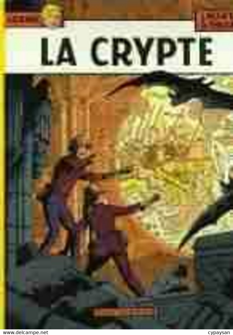 Lefranc 9 La Crypte RE TBE Casterman 11/1984 Martin Chaillet (BI4) - Lefranc