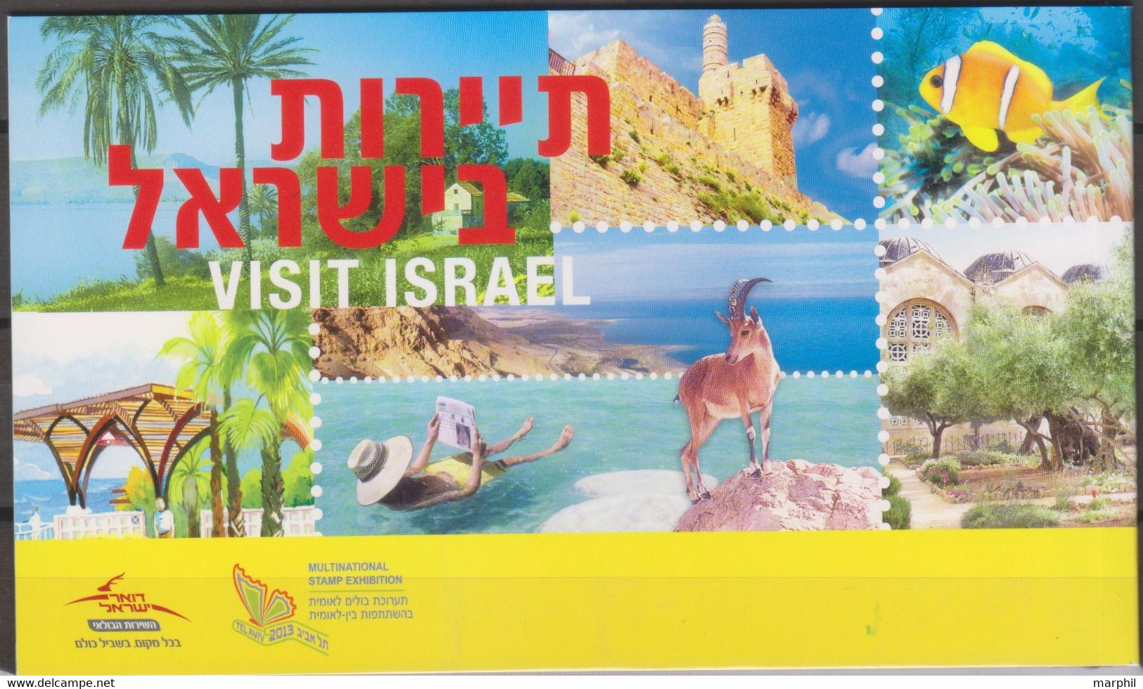 Israele 2013 Libretto Visit Israel Booklet Prestige MNH/** - Carnets