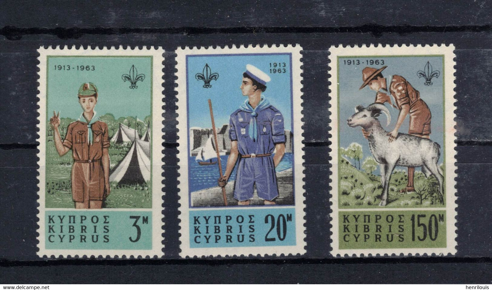 CHYPRE   Timbres Neufs ** De 1963  ( Ref 1676)  Scoutisme - Autres & Non Classés