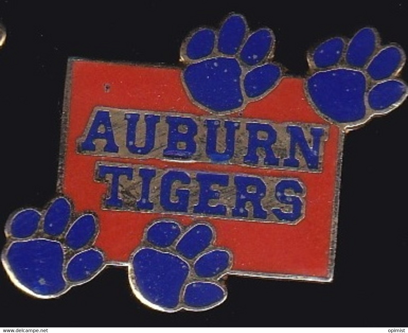 67851-Pin's.Auburn Tigers.basket-ball.Université Auburn. - Basketball