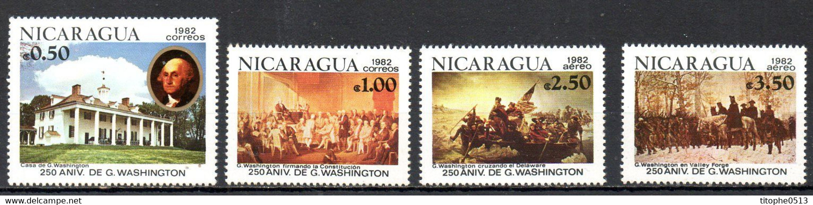 NICARAGUA. Timbres De 1982. George Washington. - George Washington