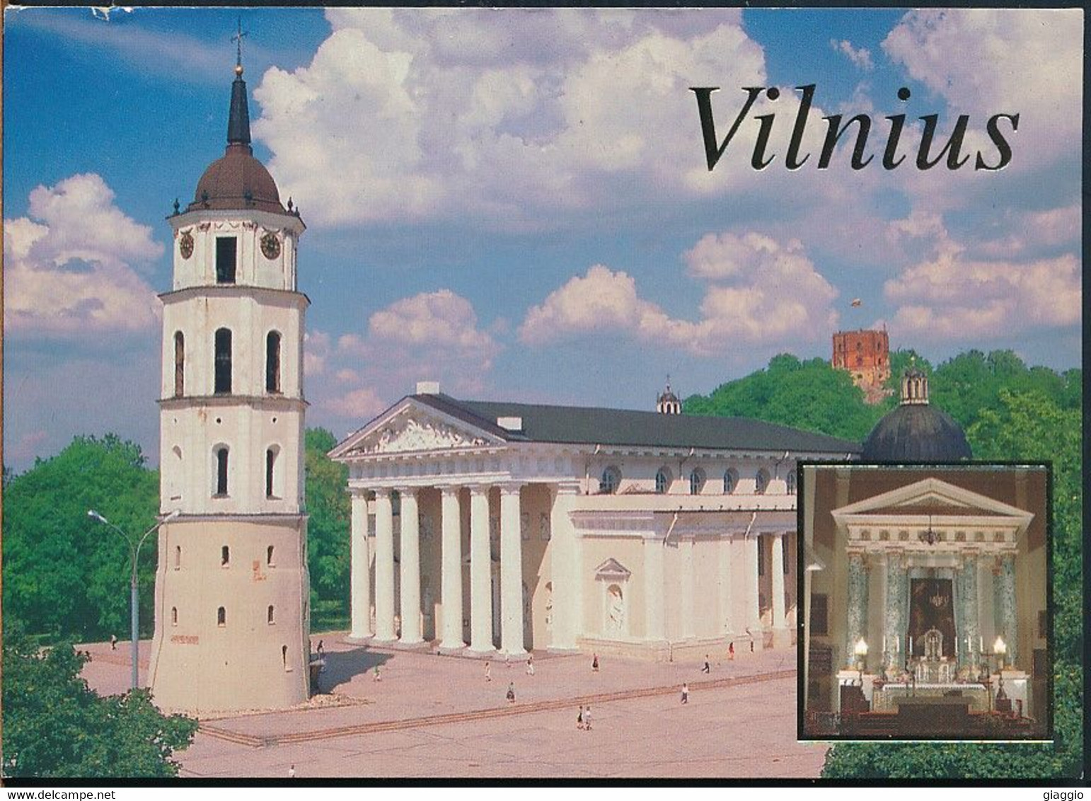 °°° GF1202 - LITHUANIA LIETUVA - VILNIUS - 1996 With Stamps °°° - Litauen