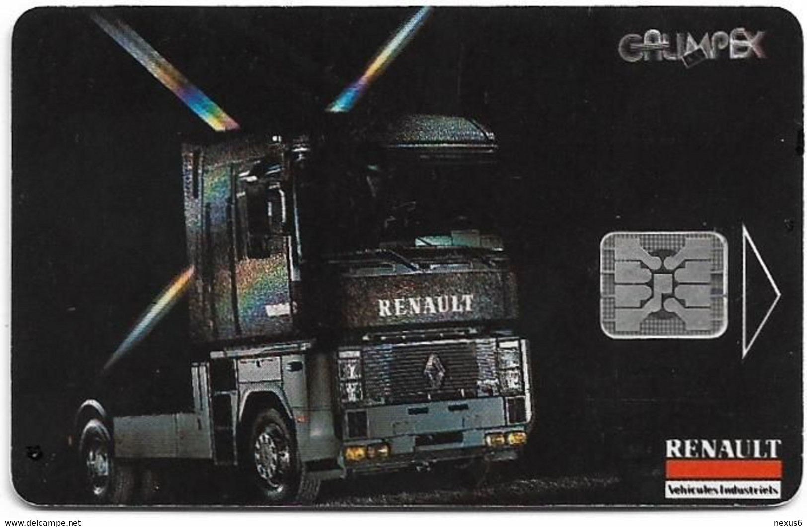 Czechoslovakia - CSFR - Renault Truck, Galimpex - 1992, SC4, Cn.44007 Inverted, 150U, 50.000ex, Used - Tchécoslovaquie