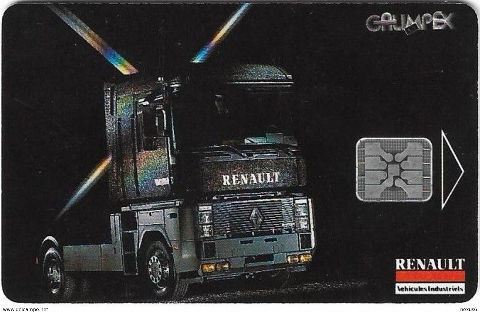 Czechoslovakia - CSFR - Renault Truck, Galimpex - 1992, SC4, Cn.44008 NOT Inverted, 150U, 50.000ex, Used Rare! - Tchécoslovaquie