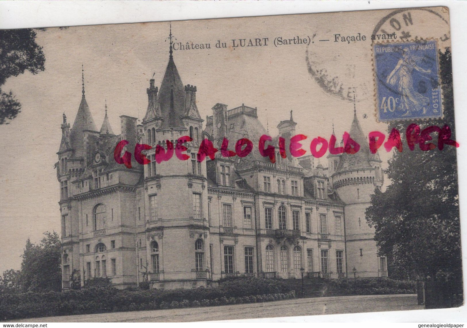 72- LUART - CHATEAU   SARTHE - Other & Unclassified