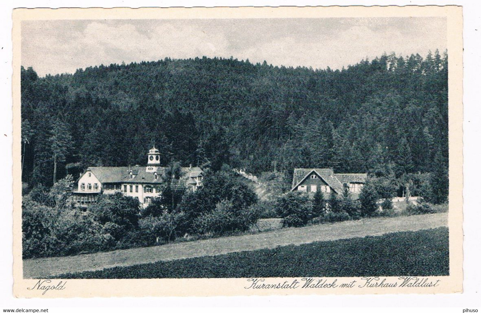 11489   NAGOLD : Kuranstalt Waldeck Mit Kurhaus Waldlust - Nagold