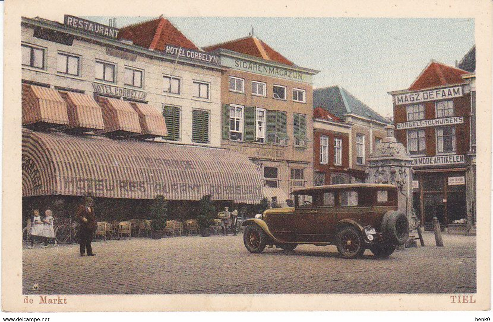 Tiel De Markt Hotel Corbelyn Auto K1053 - Tiel