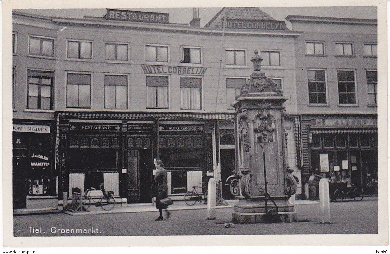 Tiel Groenmarkt Hotel Corbelijn Pomp K1063 - Tiel