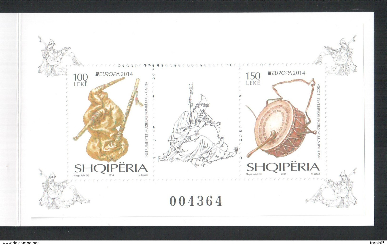 Albanien / Albania / Albanie 2014 MH/booklet EUROPA ** - 2014