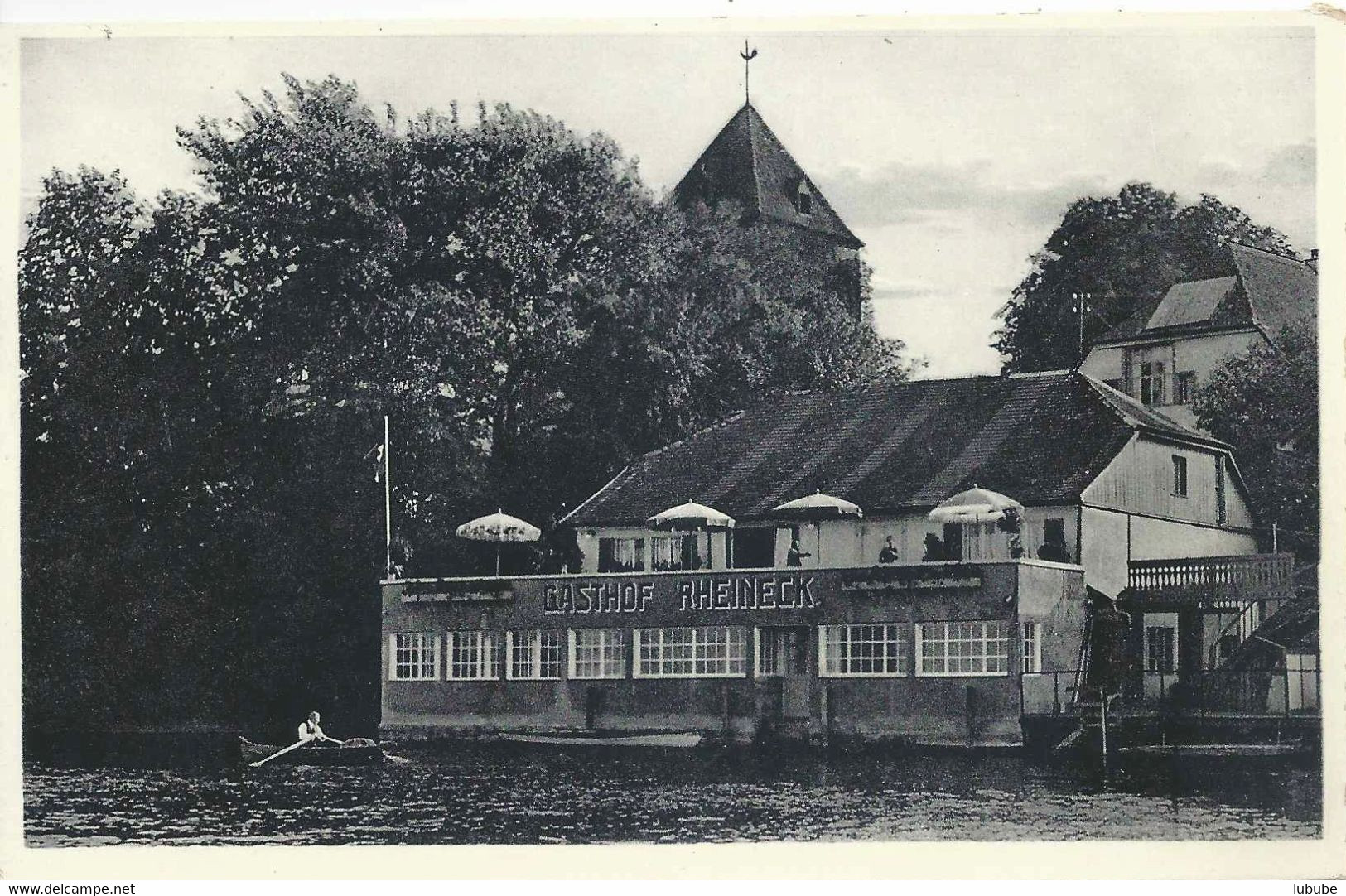 Gottlieben - Gasthof Rheineck Vom See Aus        1959 - Gottlieben