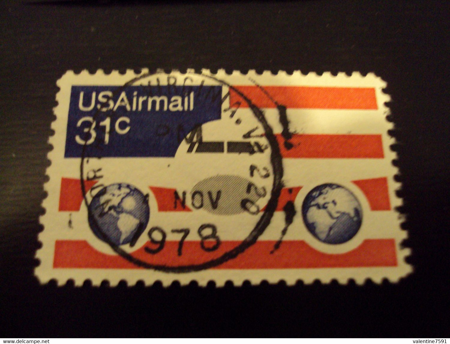 USA -1976- AIR MAIL - Oblitéré  -MI 1201-  " 31 C"   Net 0.50  Euro-    Photo    3 - Altri & Non Classificati