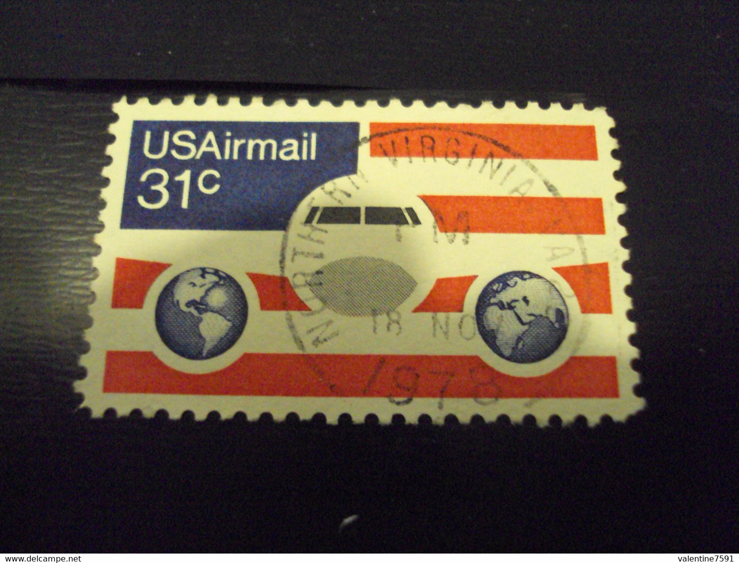 USA -1976- AIR MAIL - Oblitéré  -MI 1201-  " 31 C"   Net 0.30  Euro-    Photo    5 - Altri & Non Classificati