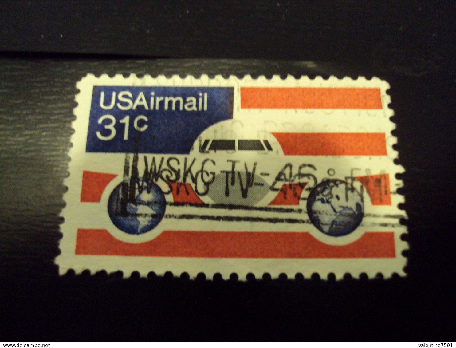 USA -1976- AIR MAIL - Oblitéré  -MI 1201-  " 31 C"   Net 0.30  Euro-    Photo   7 - Otros & Sin Clasificación